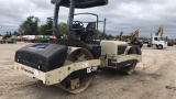 Ingersoll Rand DD12HF Double Smooth Drum Roller,