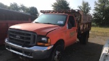 1999 Ford F450 Contractor Dump Truck,