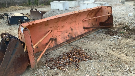 12' Fabricated Backhoe Snow Pusher
