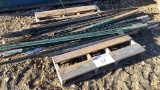 Skid of Metal Pole Stakes