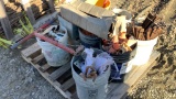 Skid of Concrete Pins and Parts