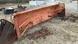 12' Fabricated Backhoe Snow Pusher