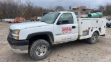 2005 Chevrolet 2500 HD Utility Truck,