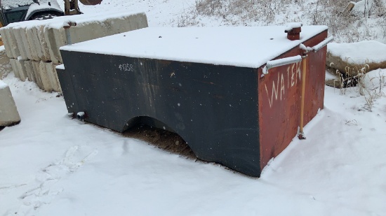 2,000 Gallon  Steel Water Tank