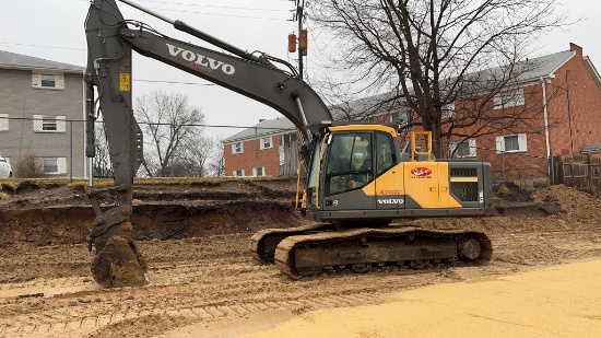 2018 Volvo EC220E LC Excavator,