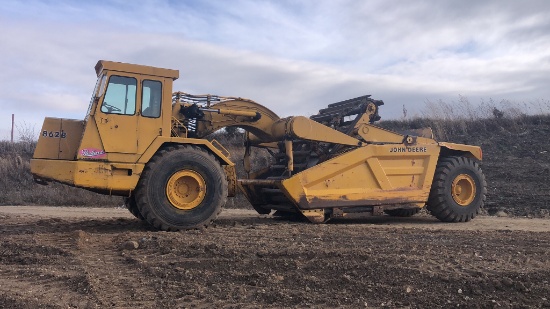 1989 John Deere 862B Self Elevating Scraper,