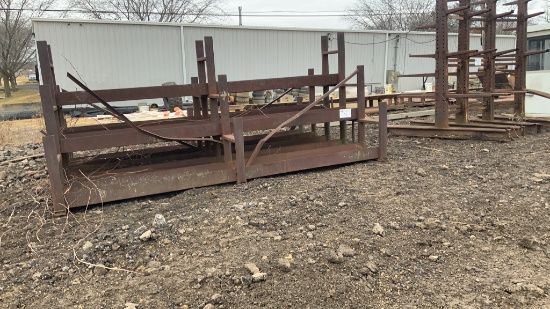 Fabricated Material Stand