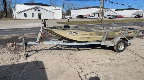 Hosier G III 1544 Flat Bottom Boat,