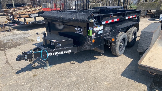 2022 PJ Trailers D3102 Dump Trailer,