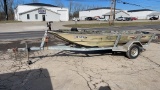 Hosier G III 1544 Flat Bottom Boat,