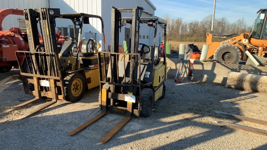 Yale Pneumatic Type D Forklift,