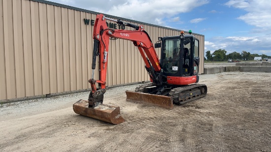 2018 Kubota U554 Mini Excavator,