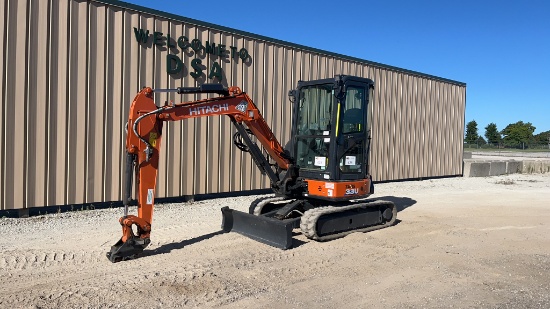 2021 Hitachi ZX33U-6 CLR Mini Excavator,