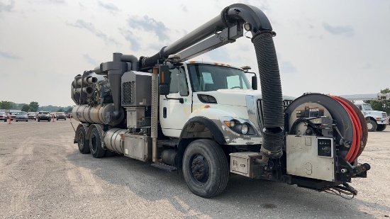 2012 International 7400 Work Star Vac Truck,