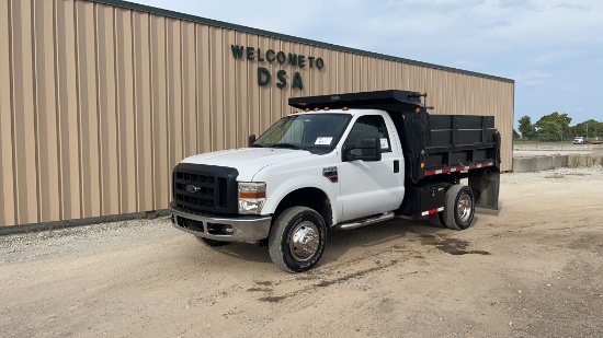 2008 Ford F350XL Super Duty Contractor Dump Truck,