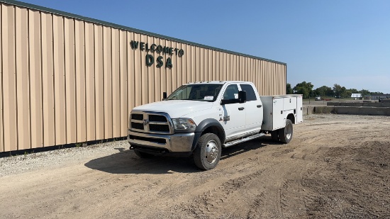 2014 Dodge Ram 5500 Heavy Duty Utility Truck,