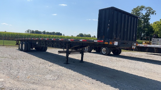 2001 Transcraft TL80-K Flatbed Trailer,