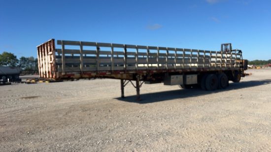 1997 Fruehauf 40' Flatbed Trailer,