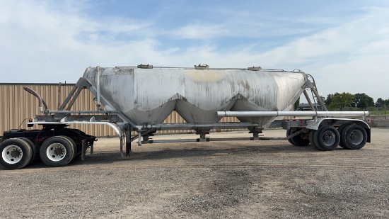 1988 J&L Aluminum Dry Bulk Pneumatic Trailer,
