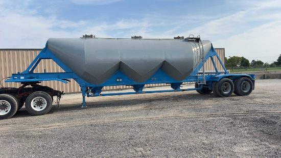 1962 Home Built Pneumatic Dry Bulk Trailer,