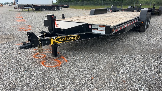 2023 Kaufman 22' 15,000# Tilt Top Trailer,