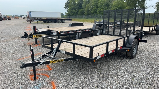 2023 Kaufman 12' 3,000# Tag Trailer,