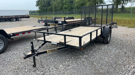 2019 Kaufman 12' 3,000# Tag Trailer,