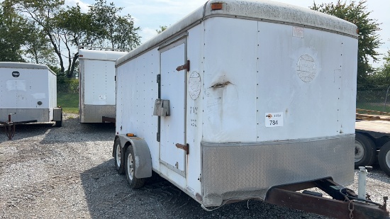 2000 Southwest B500 Enclosed Trailer,