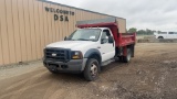 2007 Ford F450 Contractor Dump,