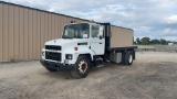 1998 Mack CS200P Flatbed Dump Truck,