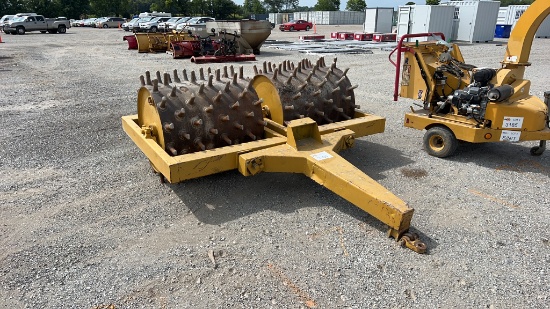 American Steel Works Pull Behind Double Drum,