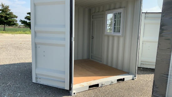 Unused Mobile Office with Window