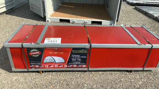 Unused S203012R Gold Mountain Storage Shelter,