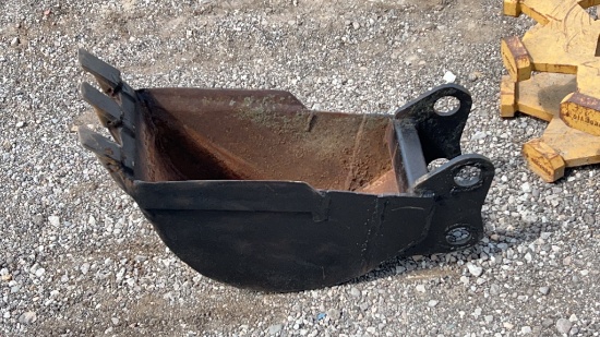 12" Bucket Fits a Mini Excavator