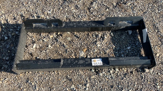 Unused Skid Loader Quick Attachment Frame