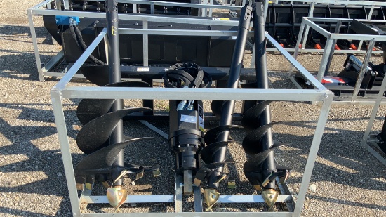 Unused Skid Steer Auger Attachment,