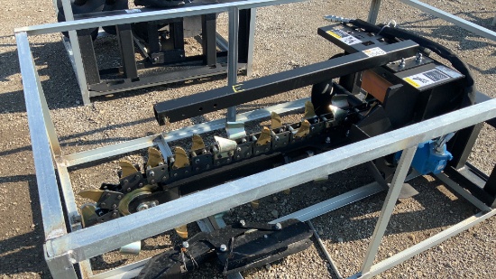 Unused Trencher 003-03-40-001 for Skid Loader,