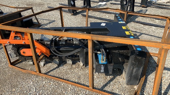 Unused Mower King ECSSCT72 Trencher Attachment