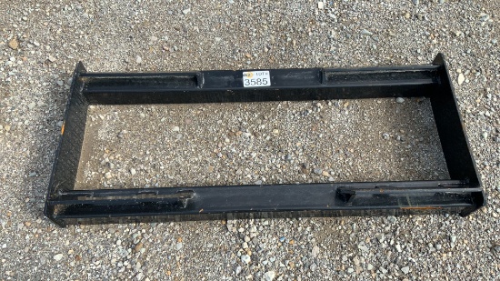 Unused Skid Loader Plate Forms