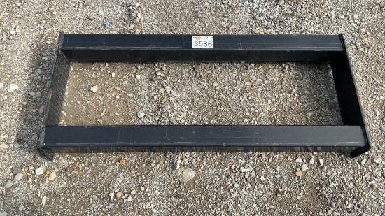 Unused Skid Loader Plate Forms