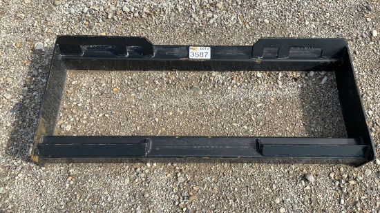 Unused Skid Loader Plate Forms