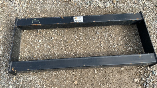Unused Skid Loader Plate Forms