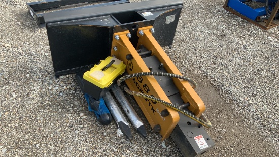Unused AGROTK SSHH680 Hydraulic Hammer Attachment,
