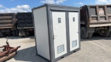 Mobile Steel Container Restroom, Used