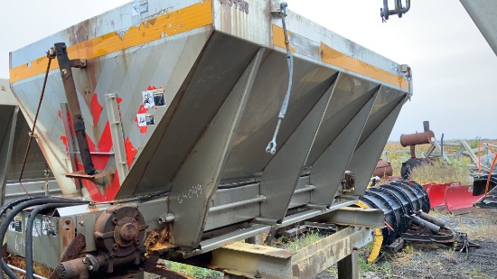 2005 Henderson 10' Stainless Steel Salt Spreader,