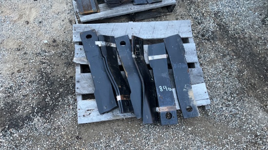 (6) Rotary Mower Blades