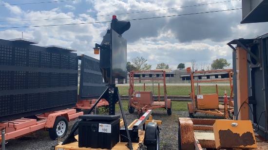 2013 Safety Tech AF-76 Auto Red Light Trailer,