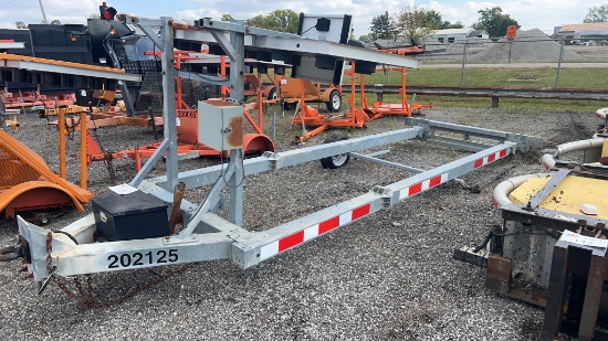 2013 Gregory Ttma-100 Attenuator Trailer,