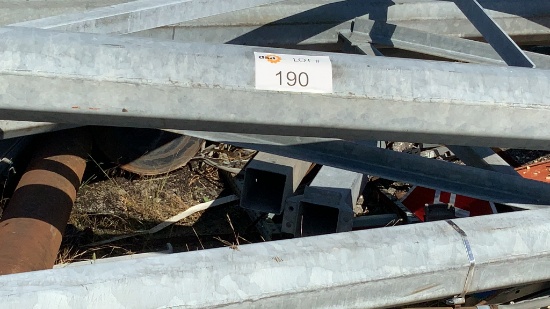 Assorted Galvanized Aluminum and Street Sign Scrap