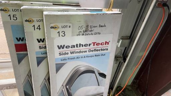 Weather Tech Unused  Wind Deflector